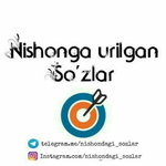 Канал Nishonga Urilgan So&#39;zlar